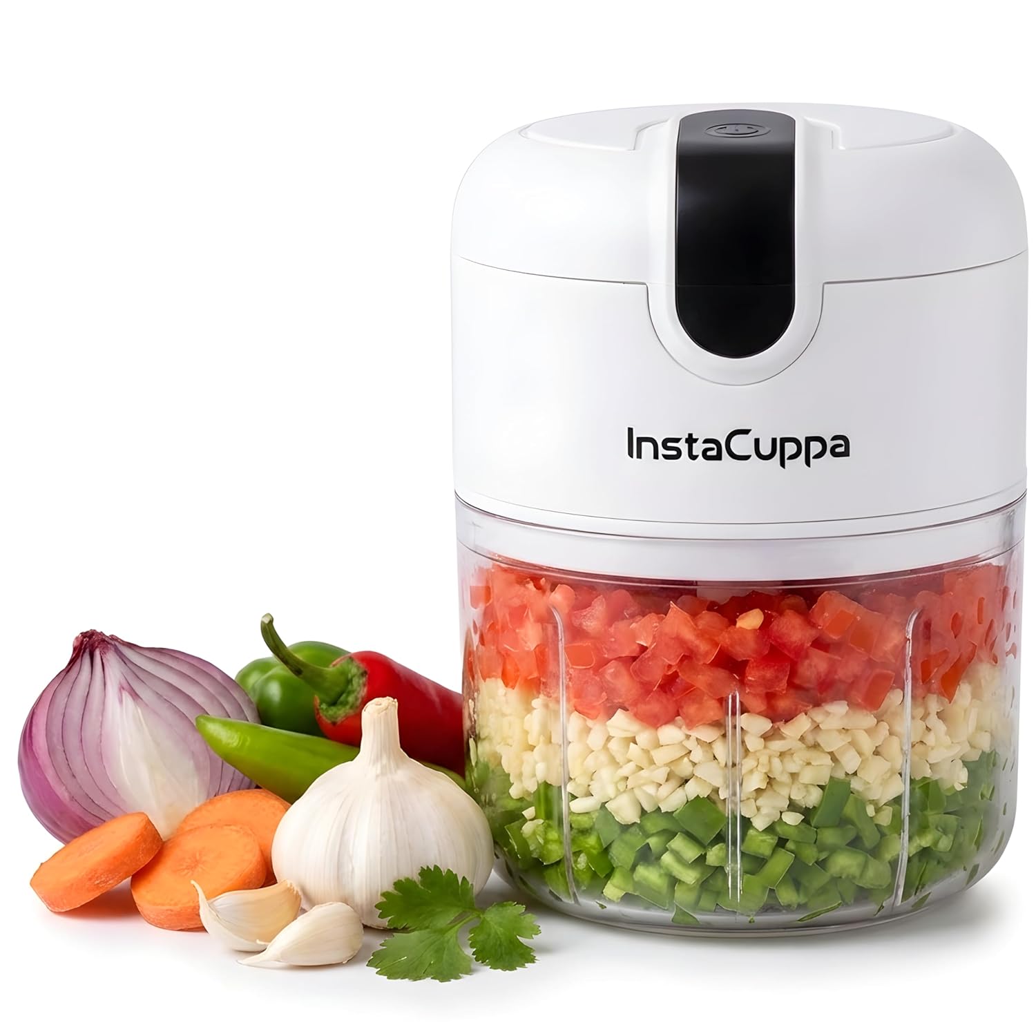 InstaCuppa Mini Electric Chopper for Kitchen